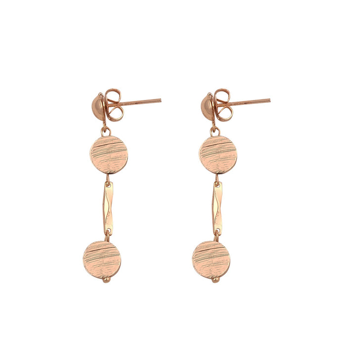 Golden Gleam Dangler Earrings