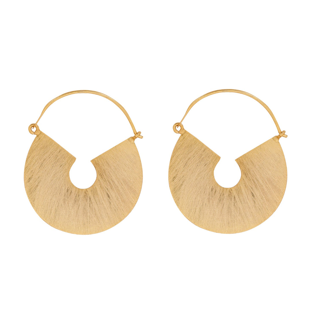 Golden Hoops Earrings