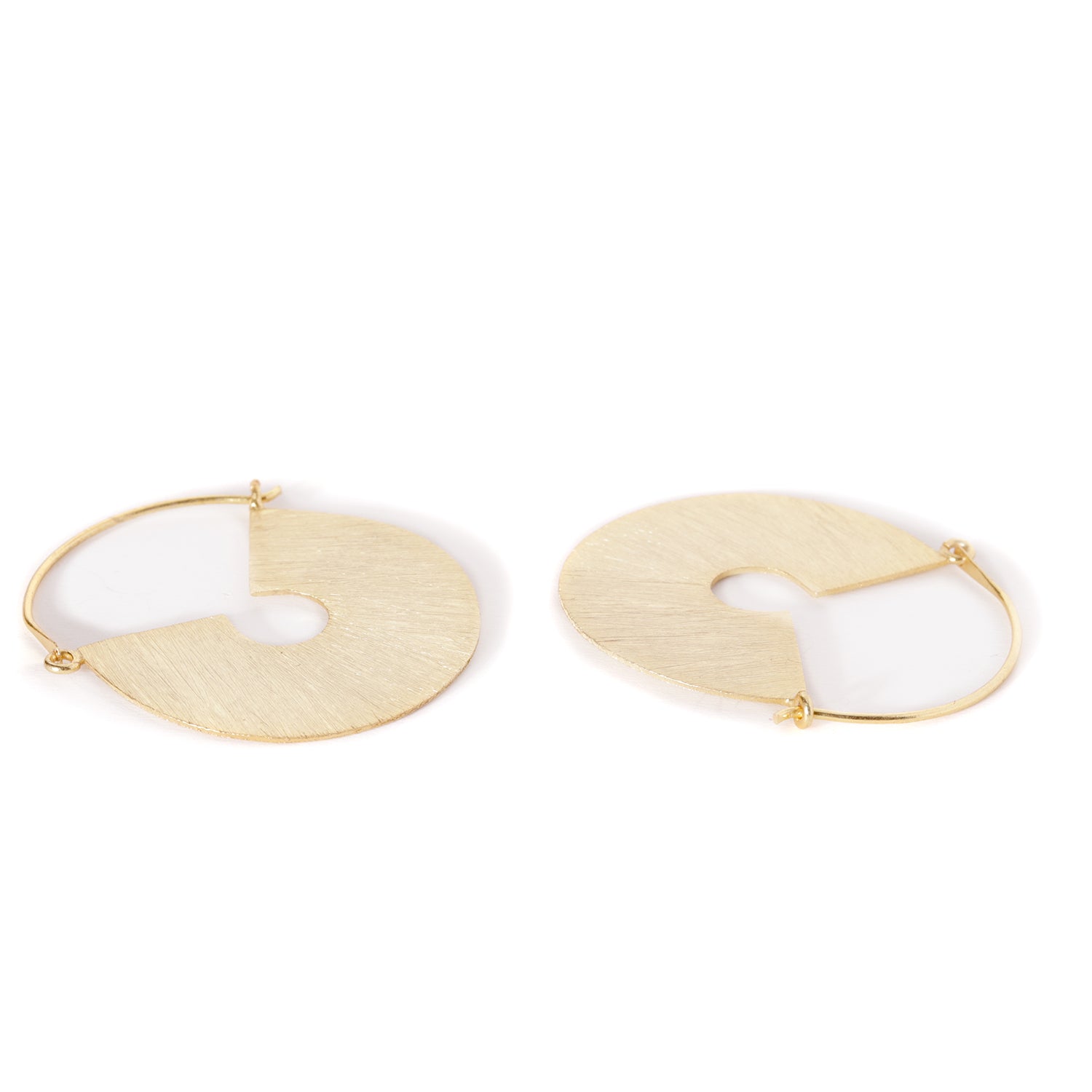 Golden Hoops Earrings