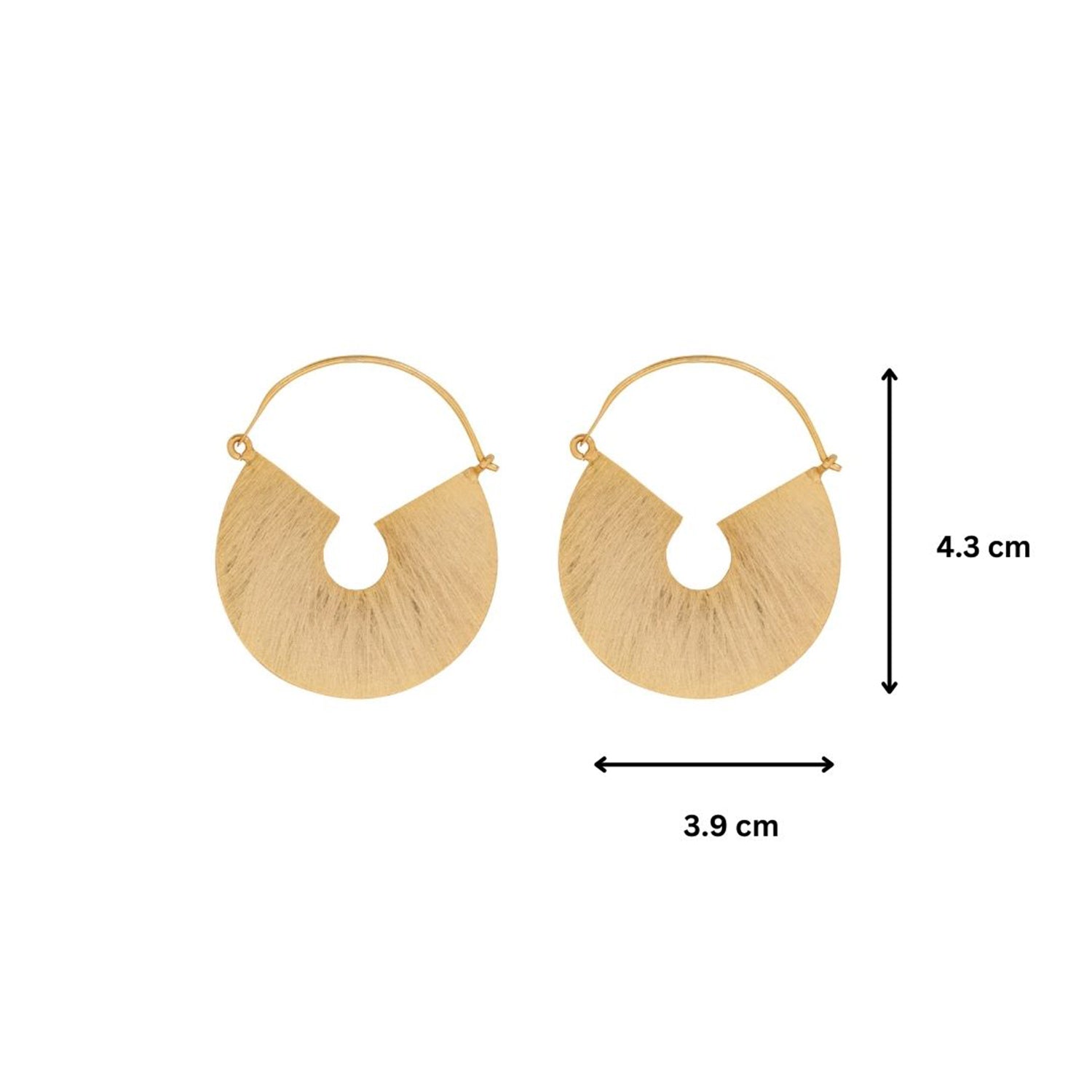 Golden Hoops Earrings