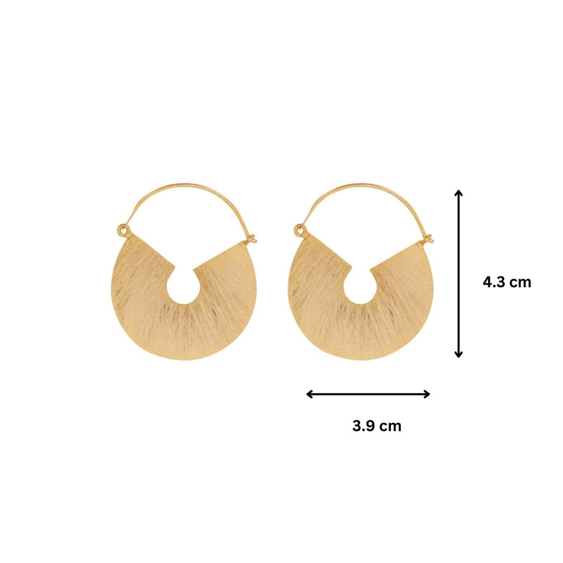 Golden Hoops Earrings