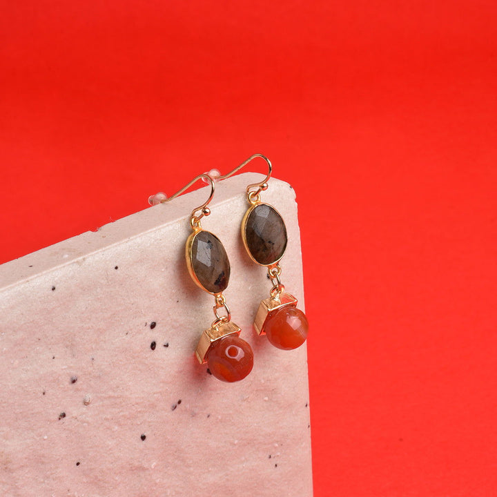 Harmony Semi-Precious Dangler Earrings