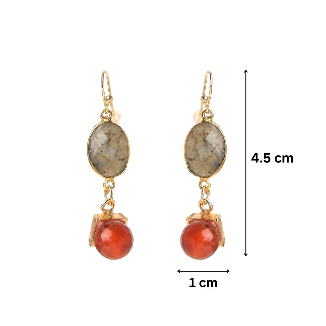 Harmony Semi-Precious Dangler Earrings