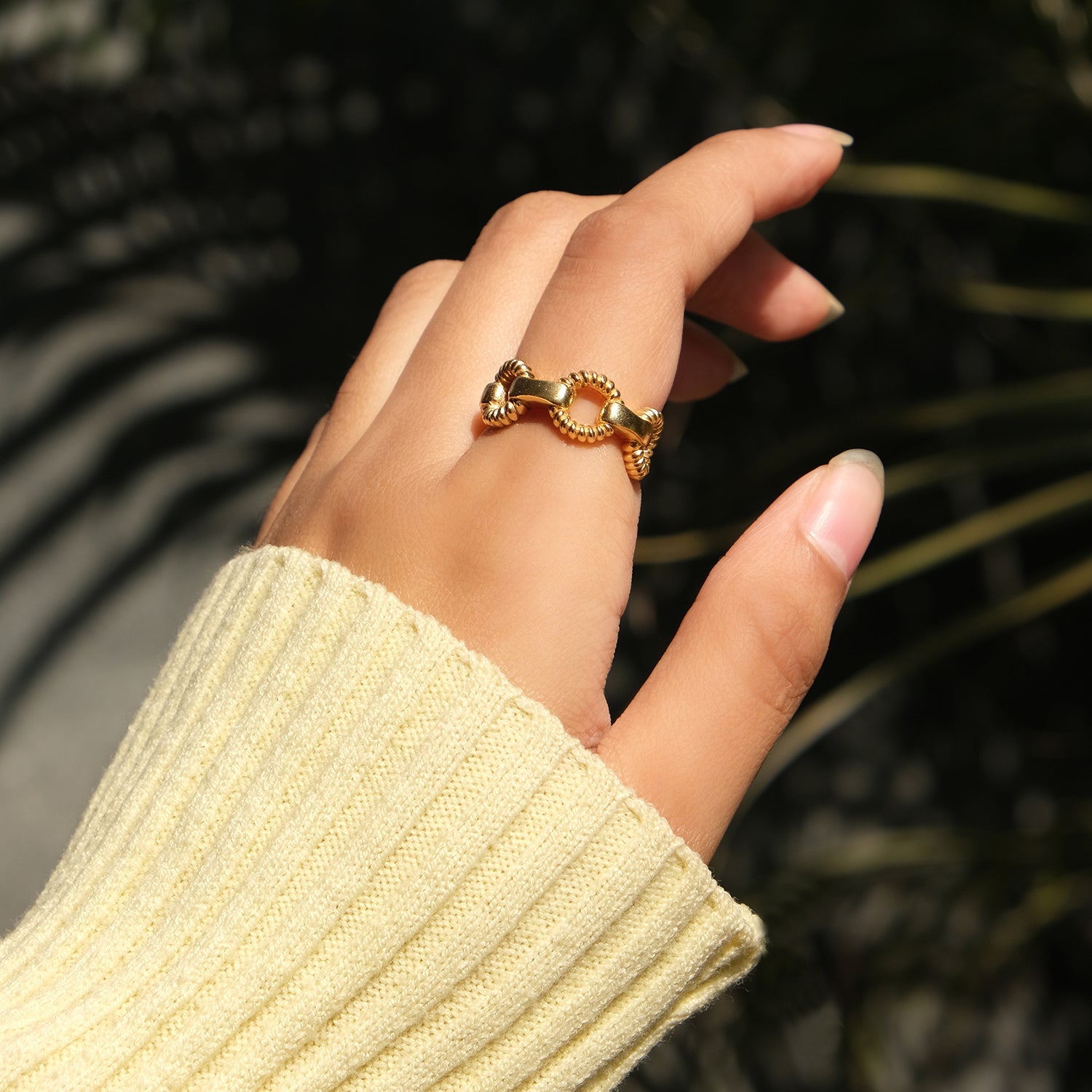 Knotted Adjustable Ring