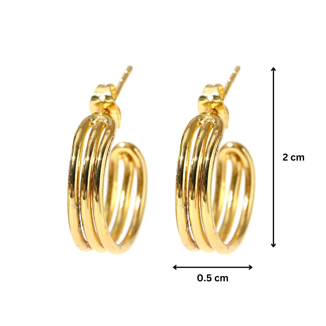 Layered Hoop Earrings