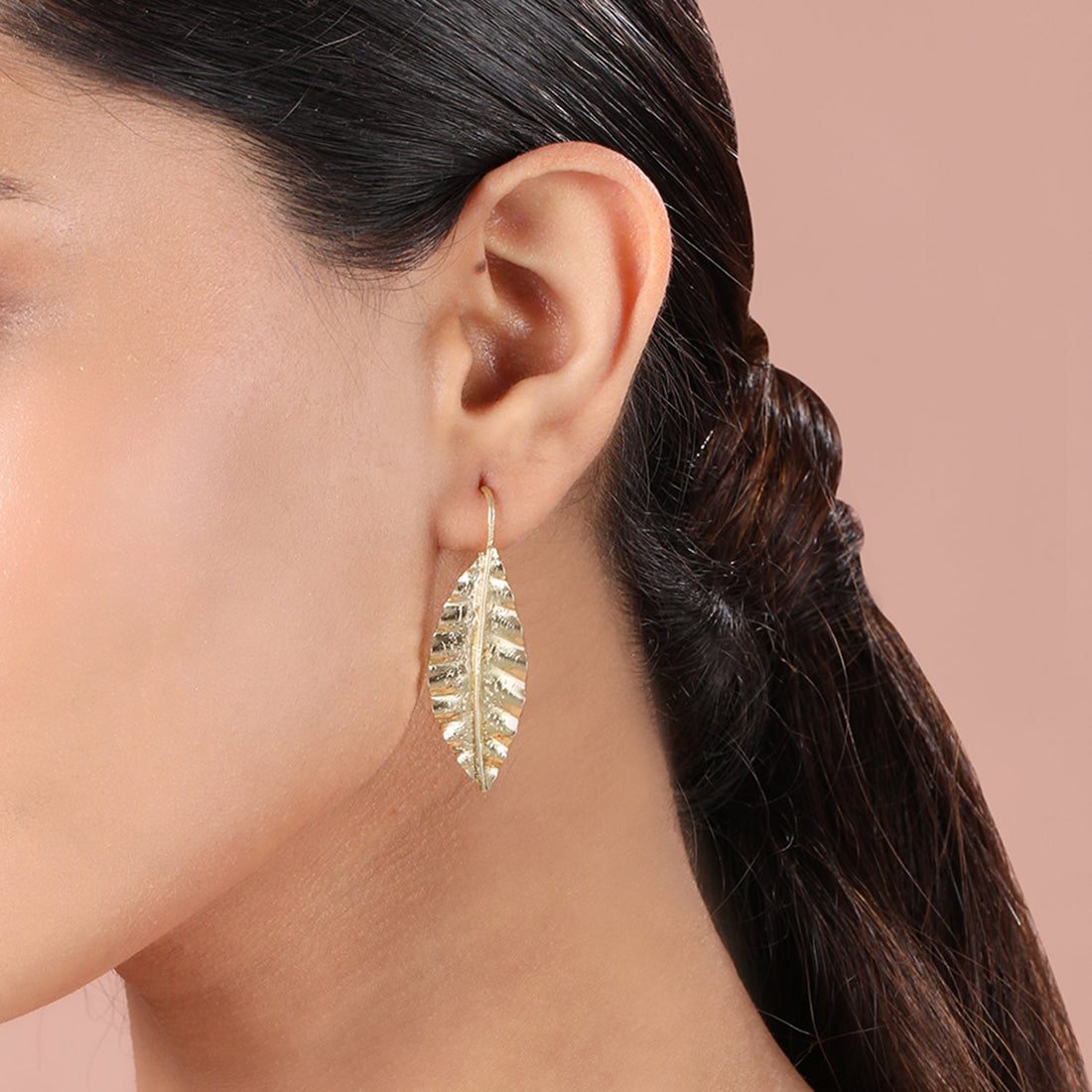 Leaf Drop Earrings