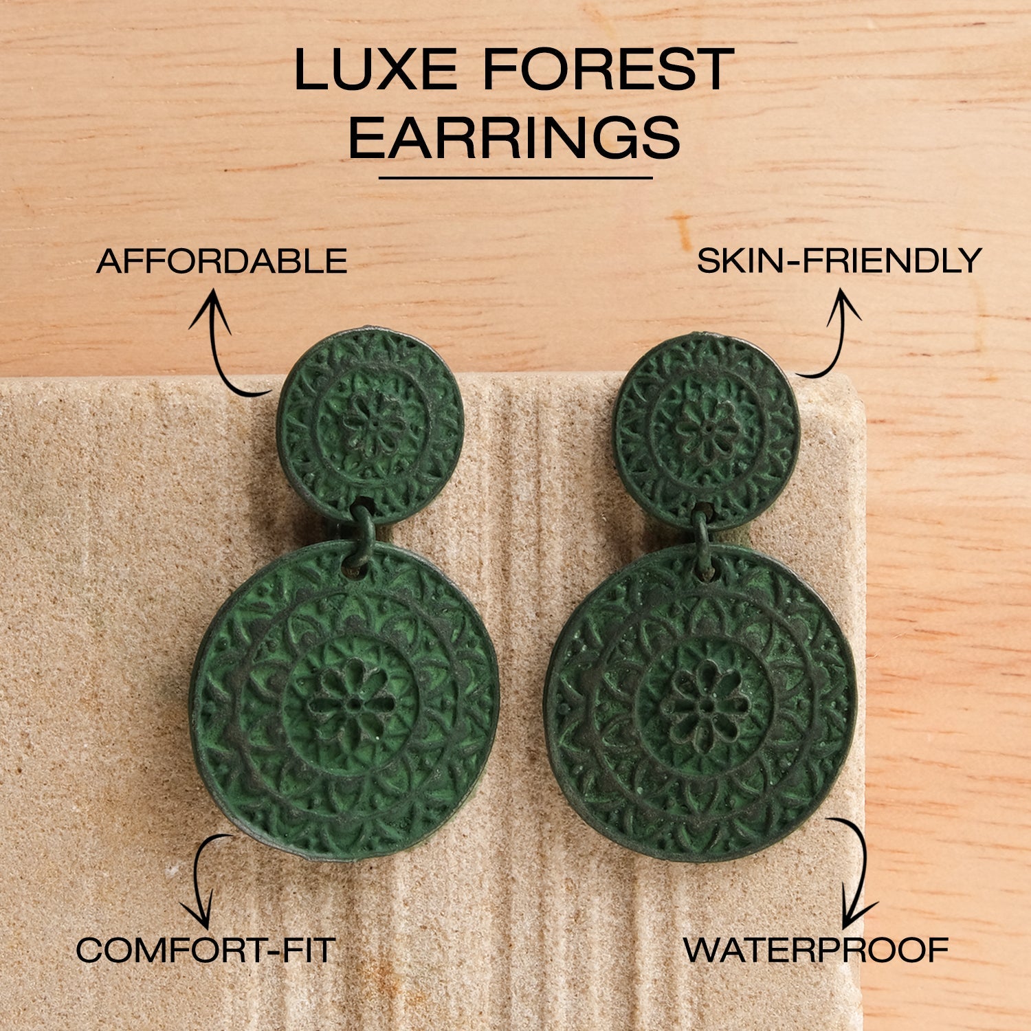 Luxe Forest Earrings