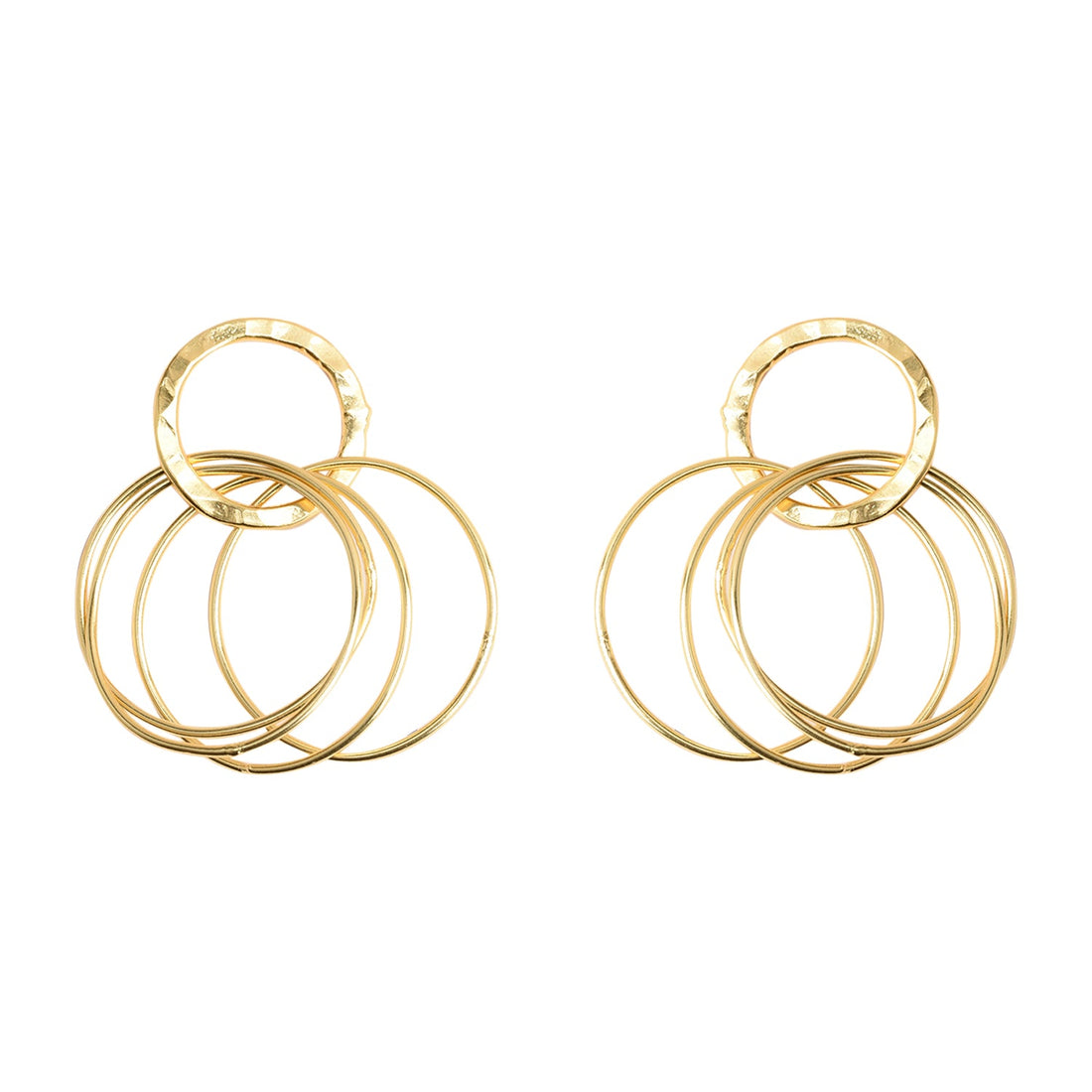 Luxe Spiral Swirls Earrings