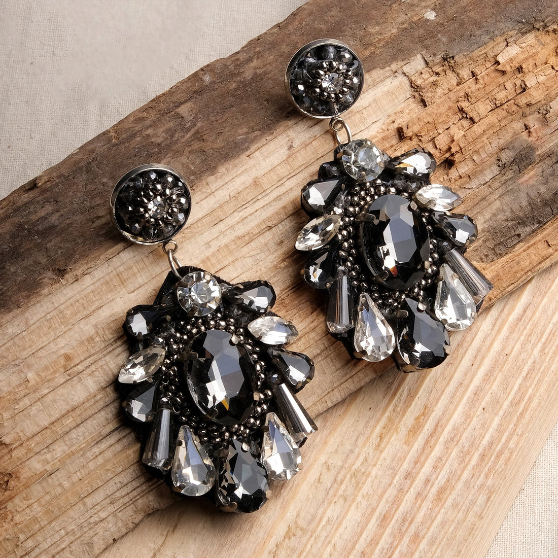 Midnight Bling Earrings