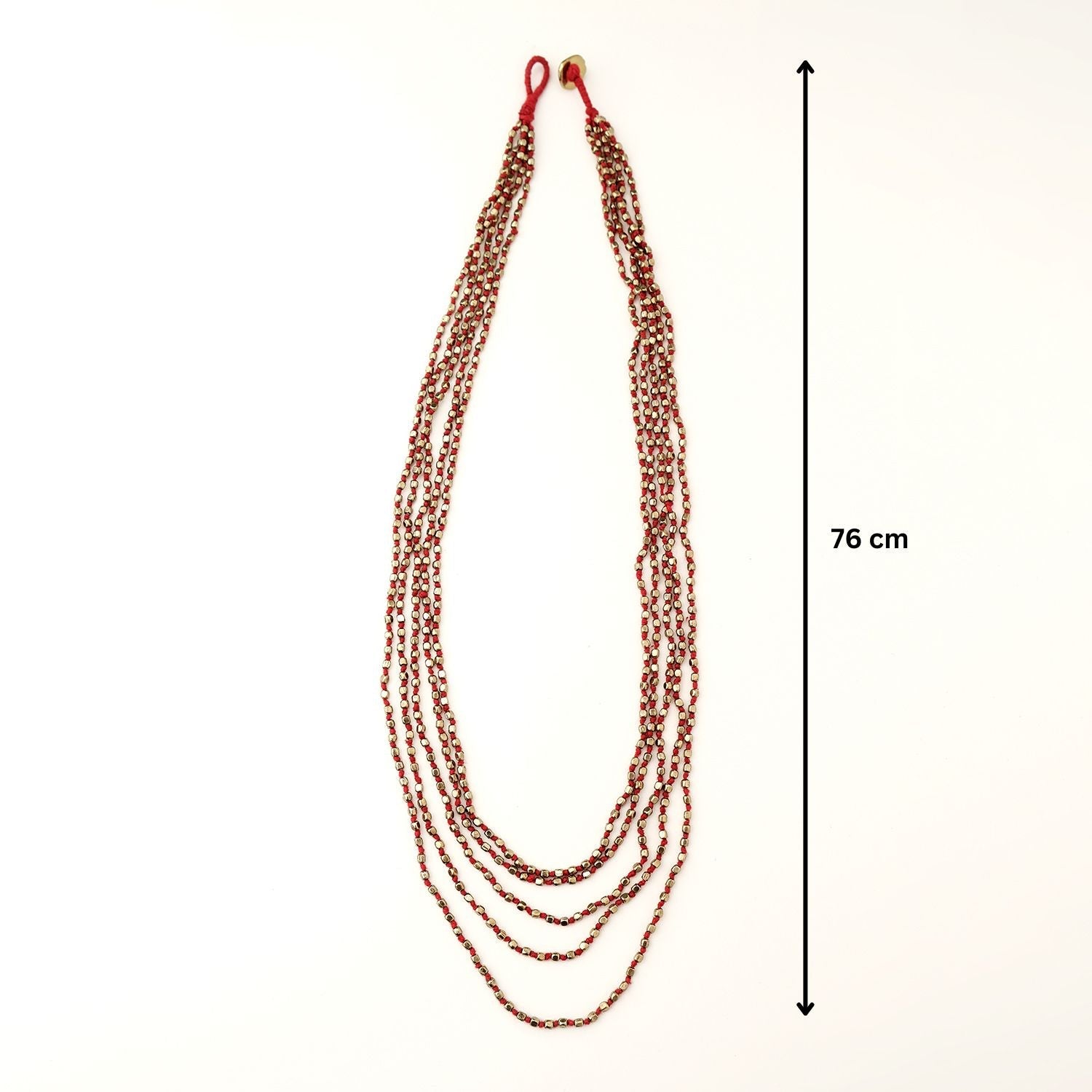 Multi String Beads Necklace