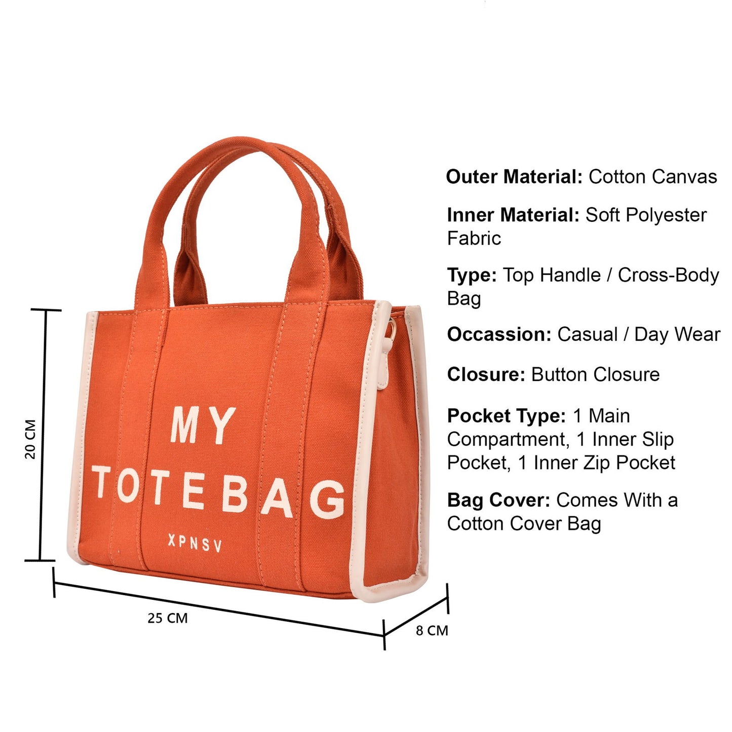 My Tote Bag Orange