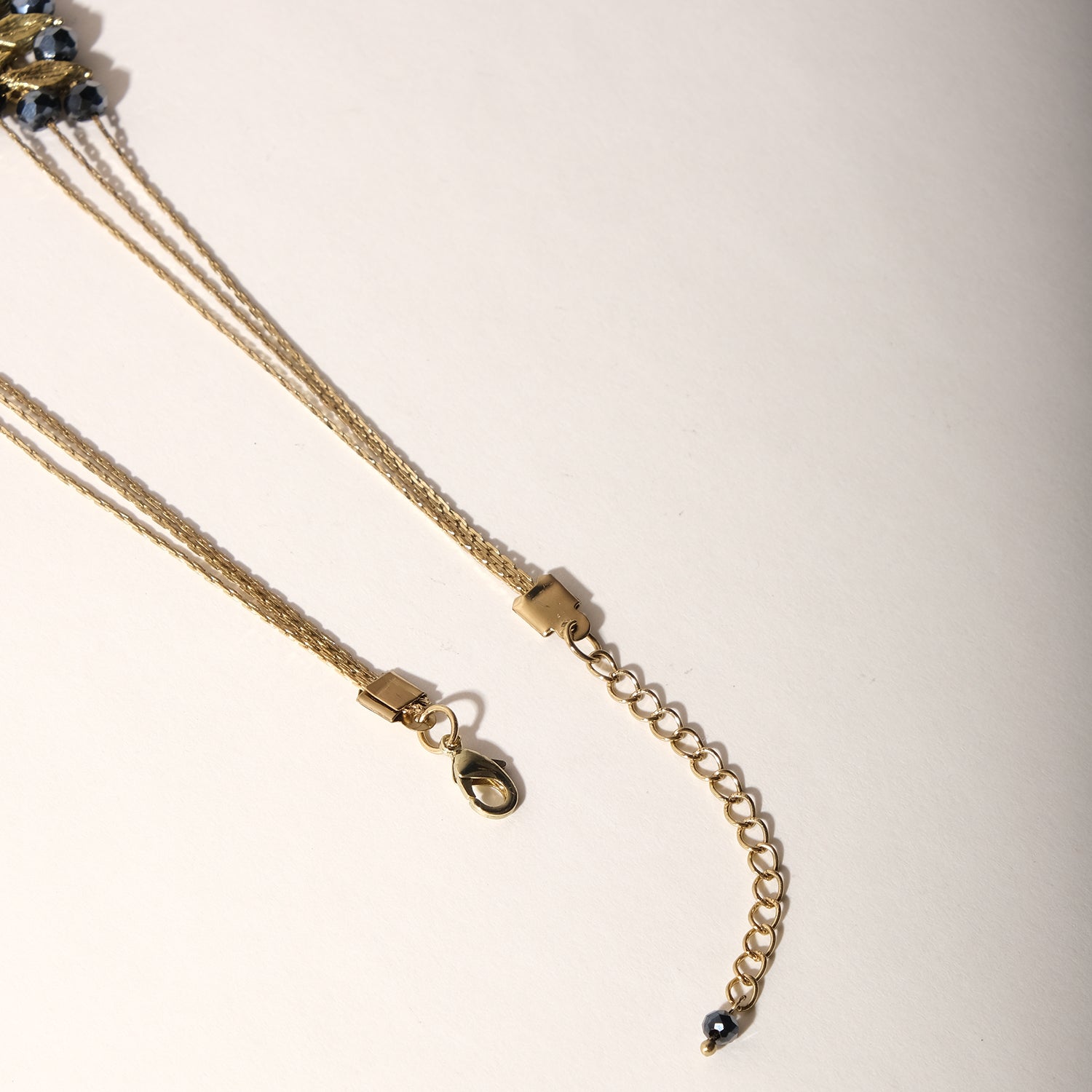 Mystic Black Silver Necklace