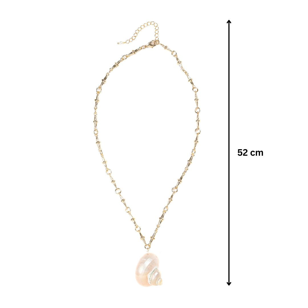 Natural Shell Pendant Necklace