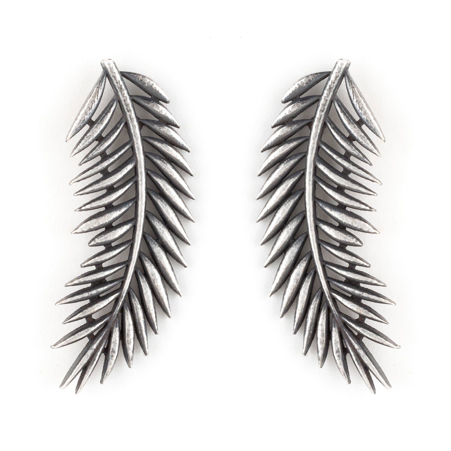 Palm Leaf Stud Earring