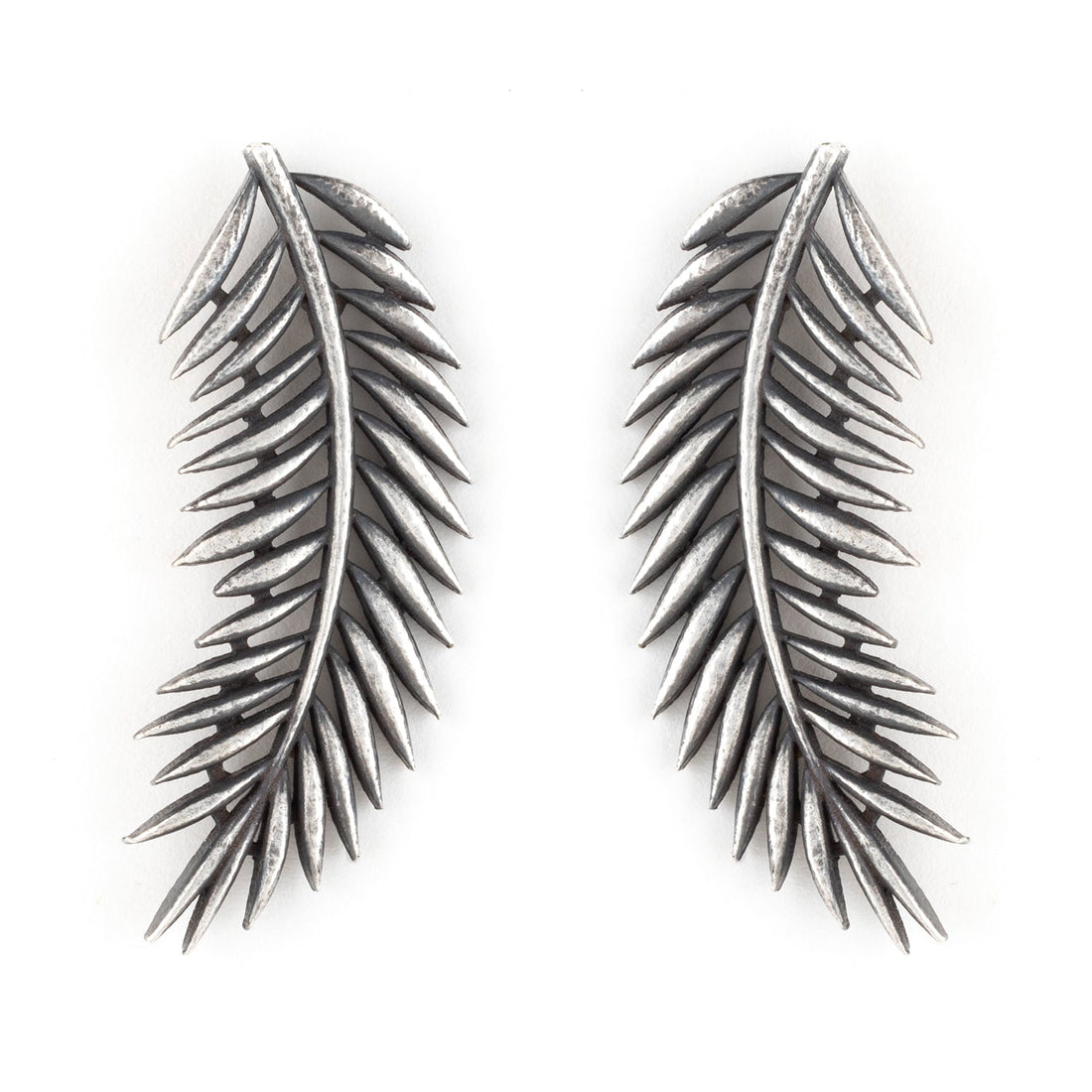 Palm Leaf Stud Earring