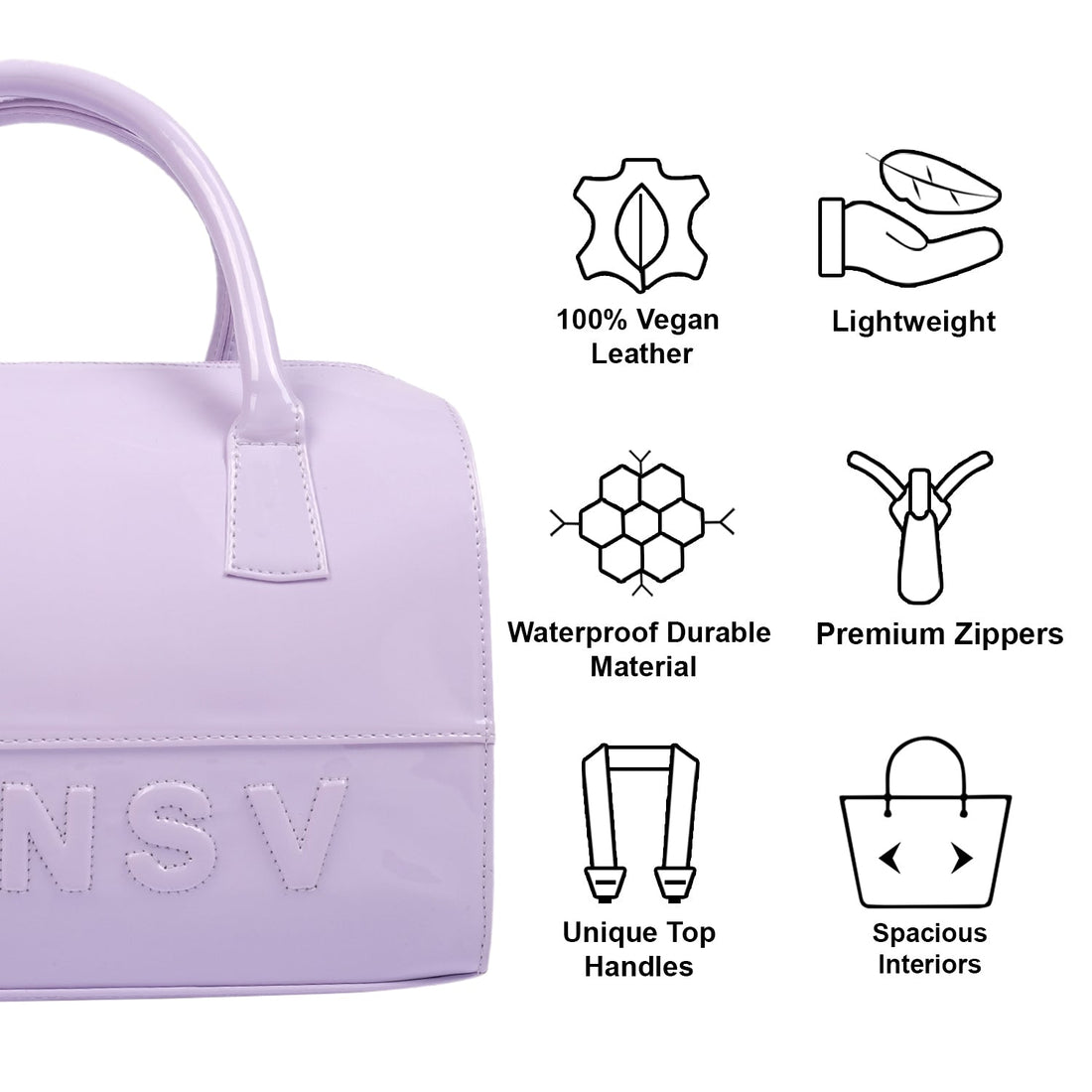 Poppy Candy Bag Lilac