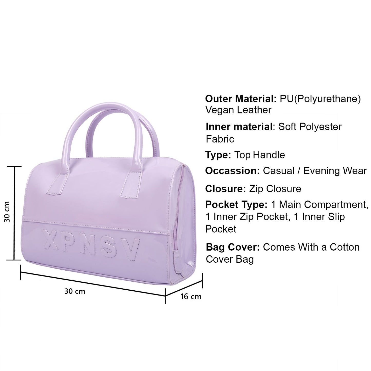 Poppy Candy Bag Lilac