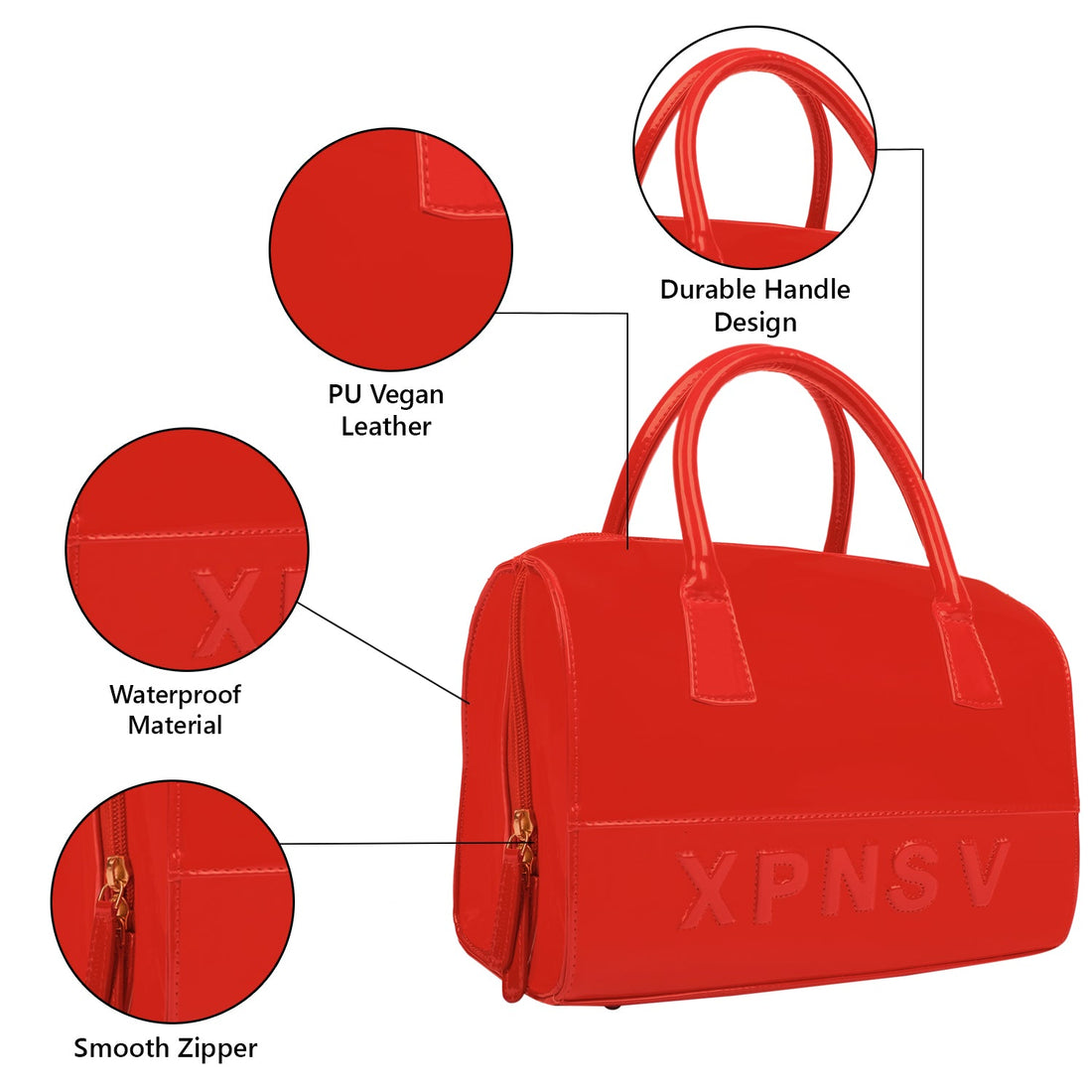 Poppy Candy Bag Red