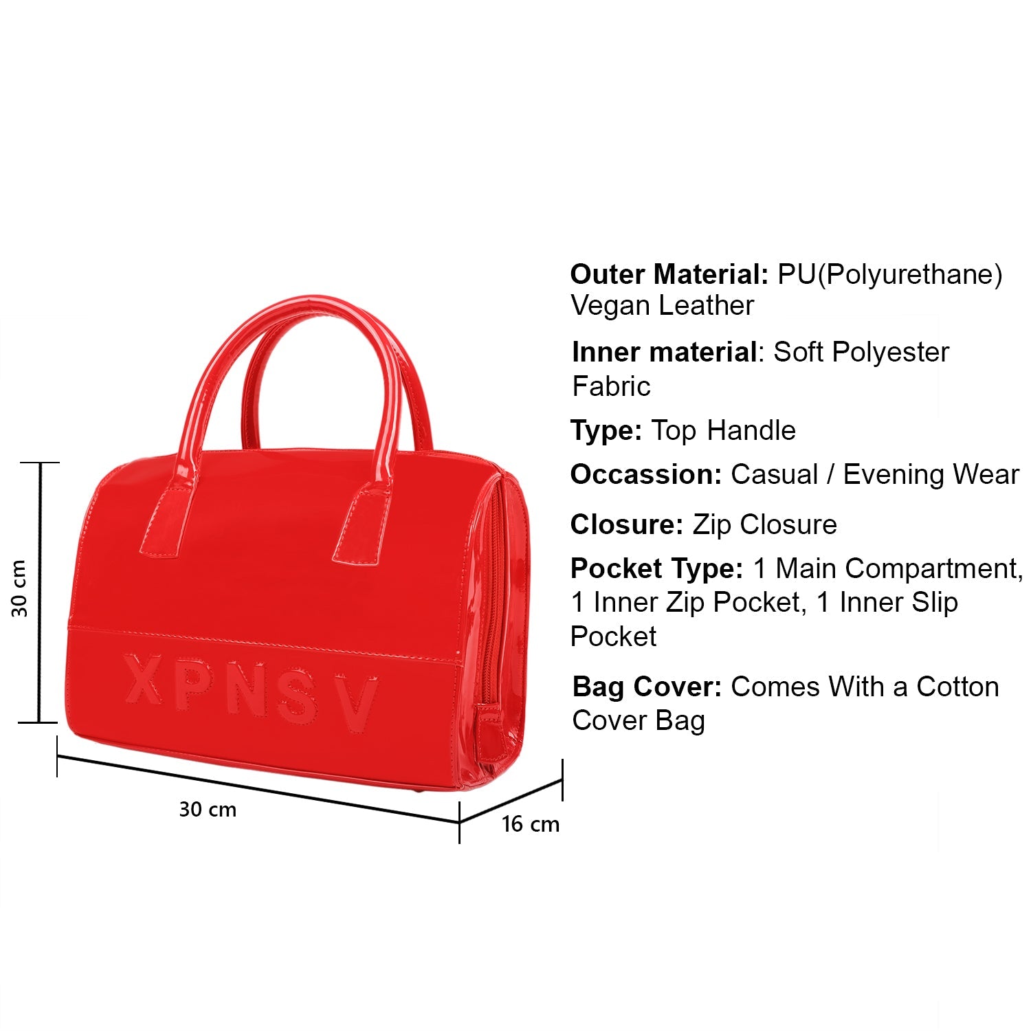 Poppy Candy Bag Red