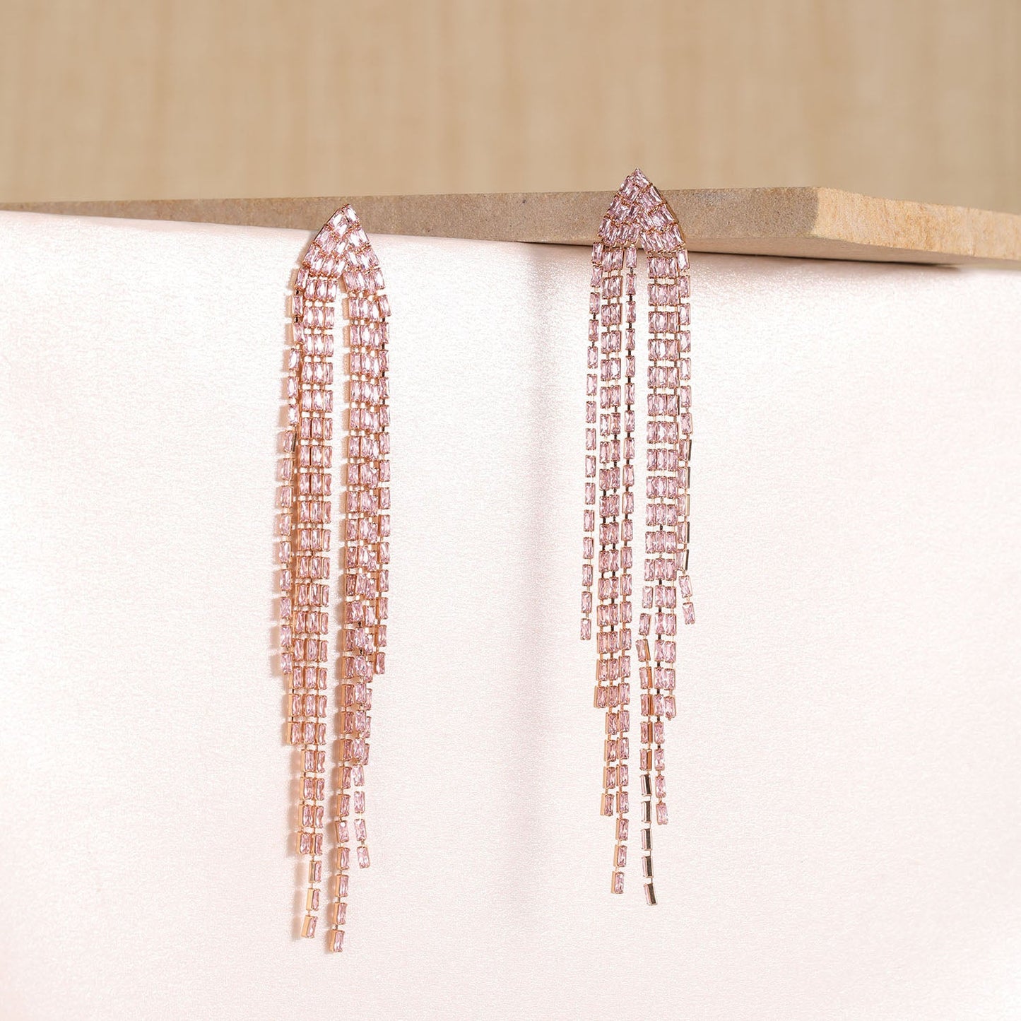 Pretty Party Dangler Shoulder Length Earrings