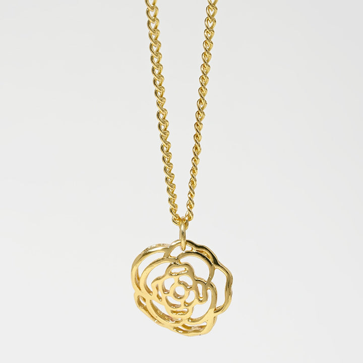 Rose Pendant Necklace