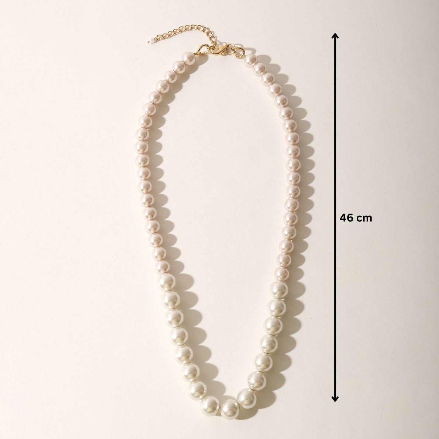 Ivory Sea Shell Pearl Necklace