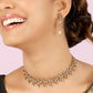 Vintage India Henna Necklace with Earrings