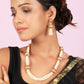 Designer & Exclusive Hand Beaded Pearl String Necklace/Haram Set