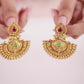 Women's Vintage India Ruby and Emerald Royal Earrings