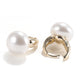 Small Pearl Drop Huggies Earrings
