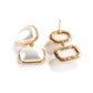 Bold and Beautiful Double Pearl Earrings