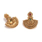 Women's Vintage India Ruby and Emerald Royal Earrings