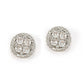 Gold/Silver Roman Coin Drop Earrings