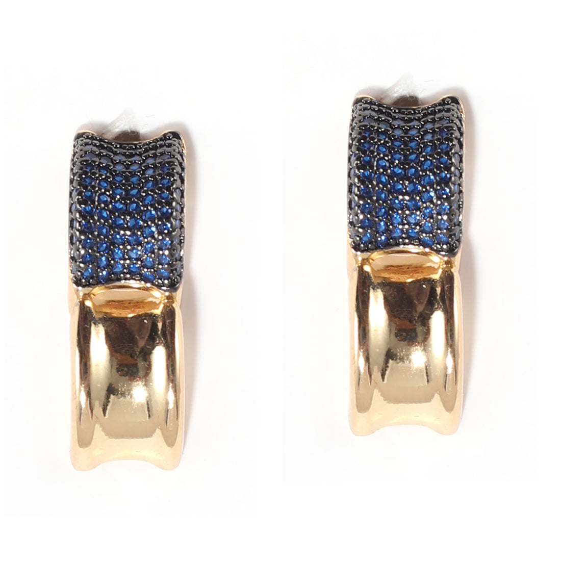 Sparkling Premium CZ Huggie Earrings