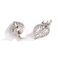 Intricate Silver Leaf Set with Earring
