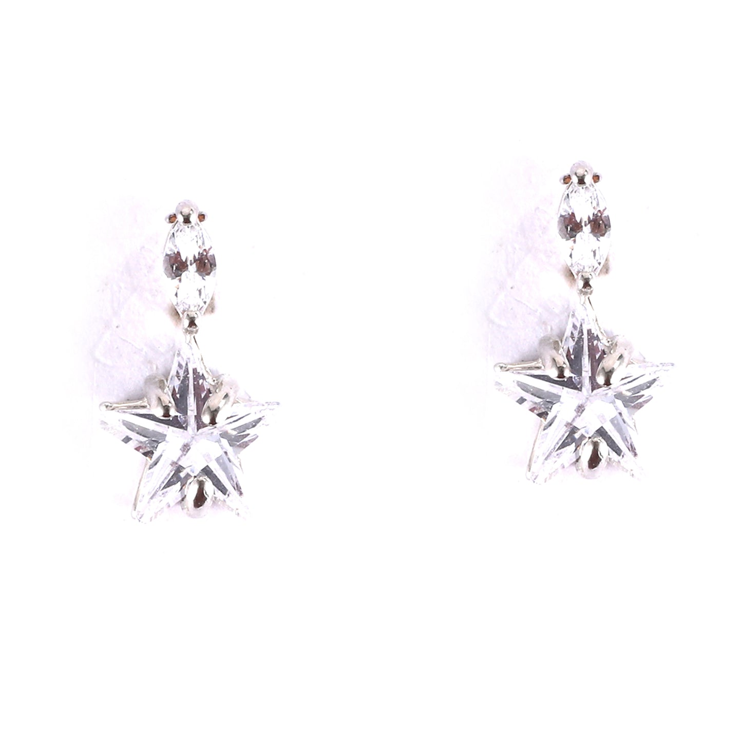 Shinning Star Pendant Set with Earrings