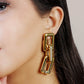 Gold and Silver Toned Dazzling Light Weight Earrings